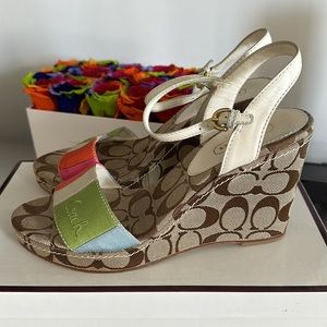 Coach Anamaria S Wedge Sandals